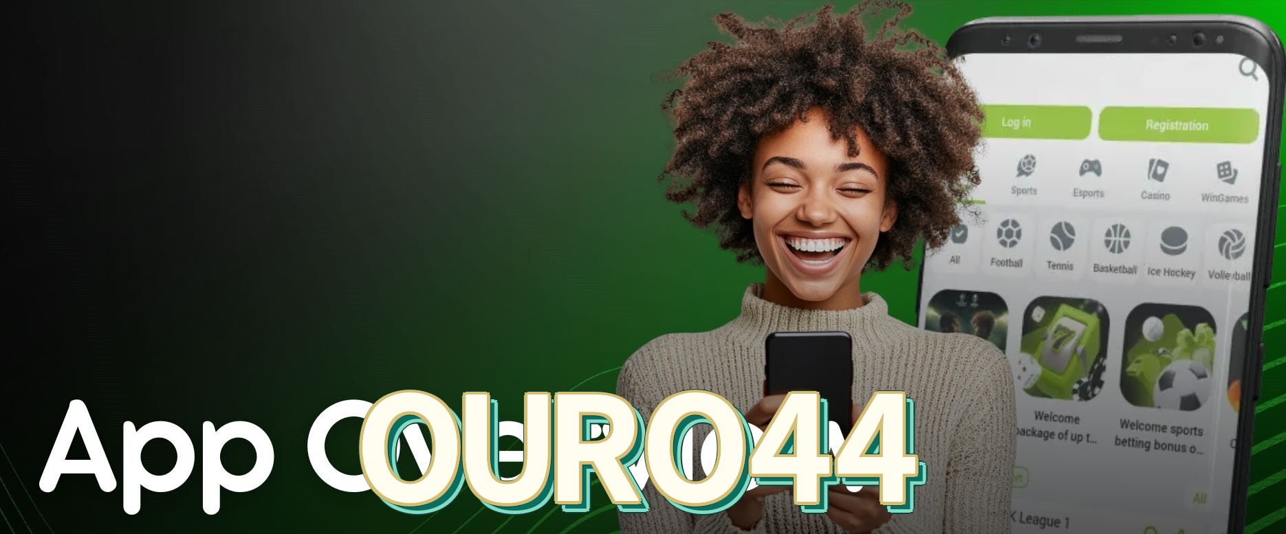 Comparação APP Mobile vs Versão Web OURO44