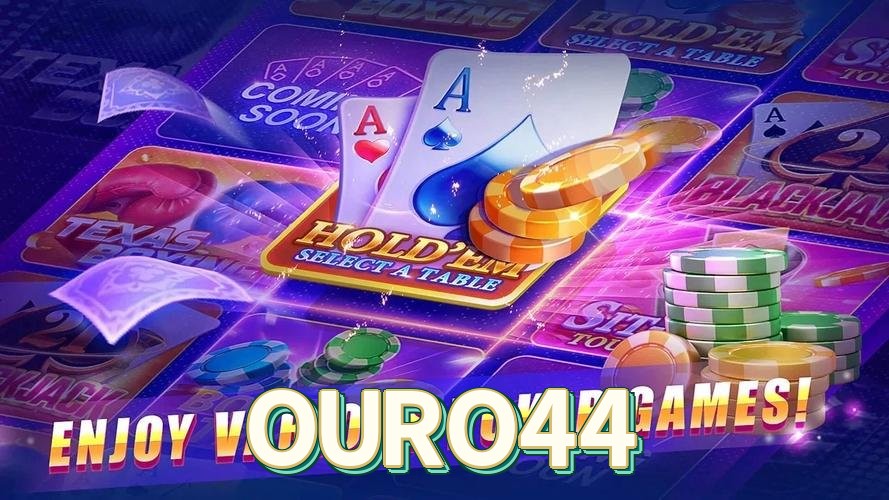 OURO44 cadastro — verificação de conta e PIX no caixa