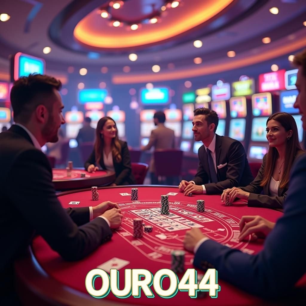 OURO44 feedback — formulário de envio no aplicativo oficial