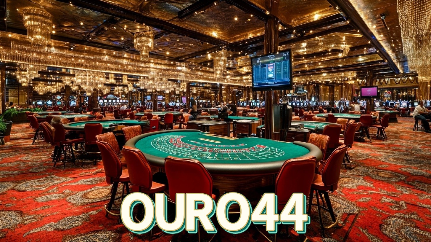 OURO44 Logo - Bônus com Rollover Justo